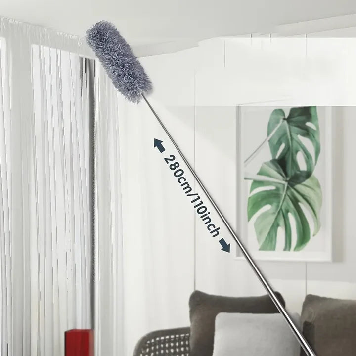 Retractable Washable Curved Microfiber Duster