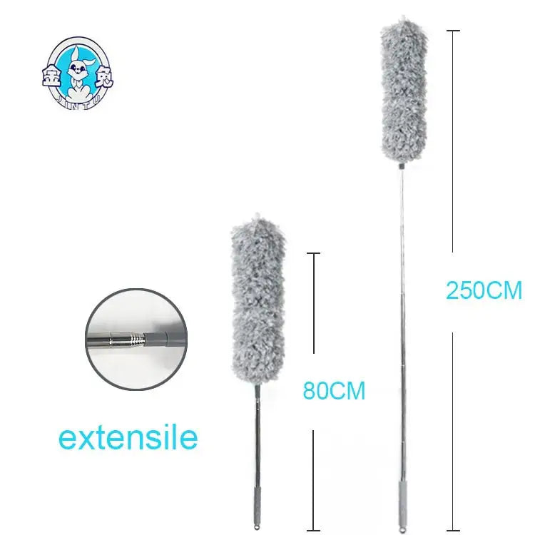 Retractable Washable Curved Microfiber Duster